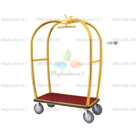 Xe trolley đẩy hành lý cao cấp dùng cho khách sạn