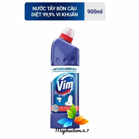 Vim siêu sạch tẩy toilet chai lớn siêu tiết kiệm cho nhà hàng, khách sạn, nhà xưởng, trường học