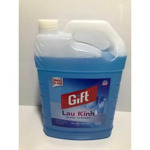 Nước lau kính Gift chính hãng can lớn dùng cho khách sạn, nhà hàng, quán ăn, cửa hàng, quán cafe, phòng tập