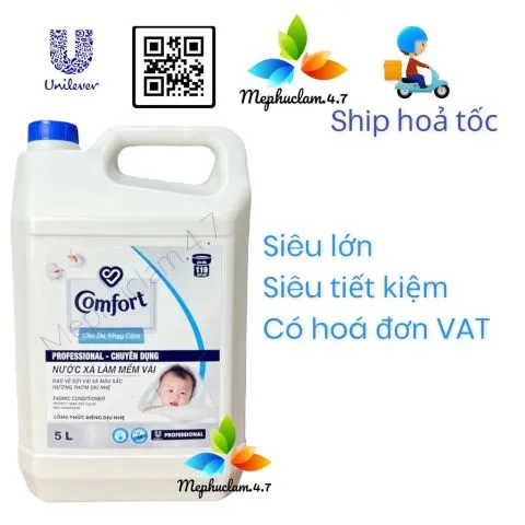 [Hỏa tốc] Nước xả vải COMFORT HƯƠNG DỊU NHẸ CHO DA NHẠY CẢM